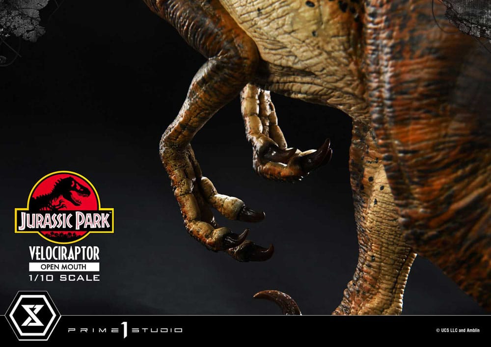 Jurassic Park Prime Collectibles Statue 1/10 Velociraptor Open Mouth 19 cm - Preorder - ETA: 11.11.2025