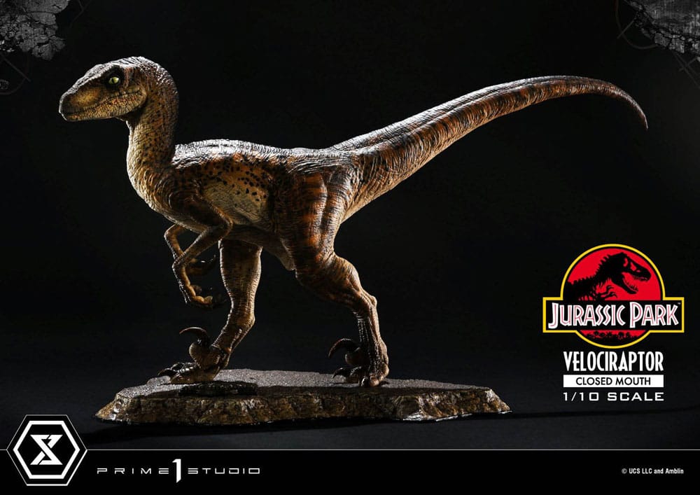 Jurassic Park Prime Collectibles Statue 1/10 Velociraptor Closed Mouth 19 cm - Preorder - ETA: 11.11.2025