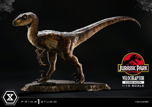 Jurassic Park Prime Collectibles Statue 1/10 Velociraptor Closed Mouth 19 cm - Preorder - ETA: 11.11.2025