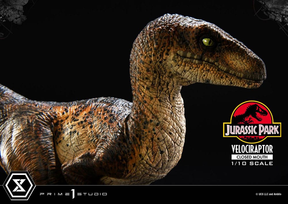 Jurassic Park Prime Collectibles Statue 1/10 Velociraptor Closed Mouth 19 cm - Preorder - ETA: 11.11.2025