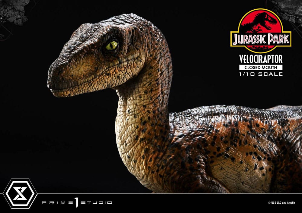 Jurassic Park Prime Collectibles Statue 1/10 Velociraptor Closed Mouth 19 cm - Preorder - ETA: 11.11.2025