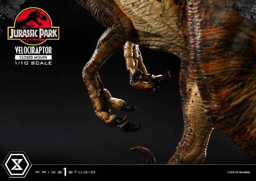 Jurassic Park Prime Collectibles Statue 1/10 Velociraptor Closed Mouth 19 cm - Preorder - ETA: 11.11.2025