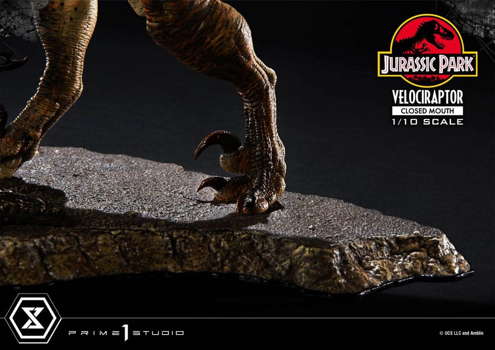 Jurassic Park Prime Collectibles Statue 1/10 Velociraptor Closed Mouth 19 cm - Preorder - ETA: 11.11.2025