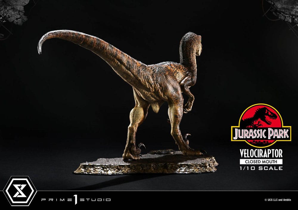 Jurassic Park Prime Collectibles Statue 1/10 Velociraptor Closed Mouth 19 cm - Preorder - ETA: 11.11.2025