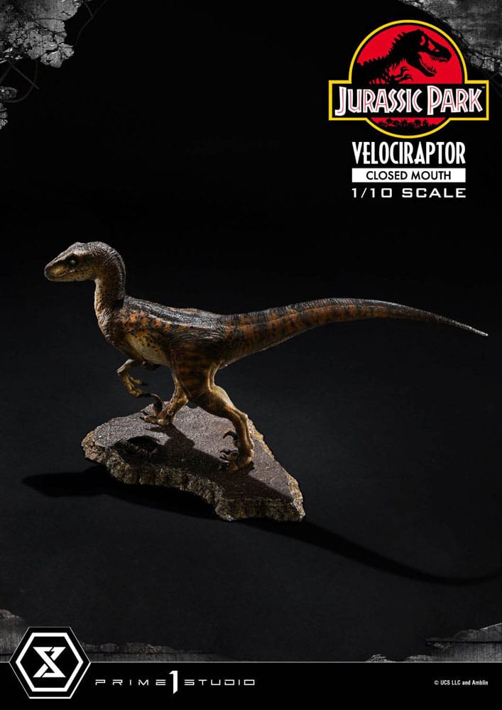 Jurassic Park Prime Collectibles Statue 1/10 Velociraptor Closed Mouth 19 cm - Preorder - ETA: 11.11.2025