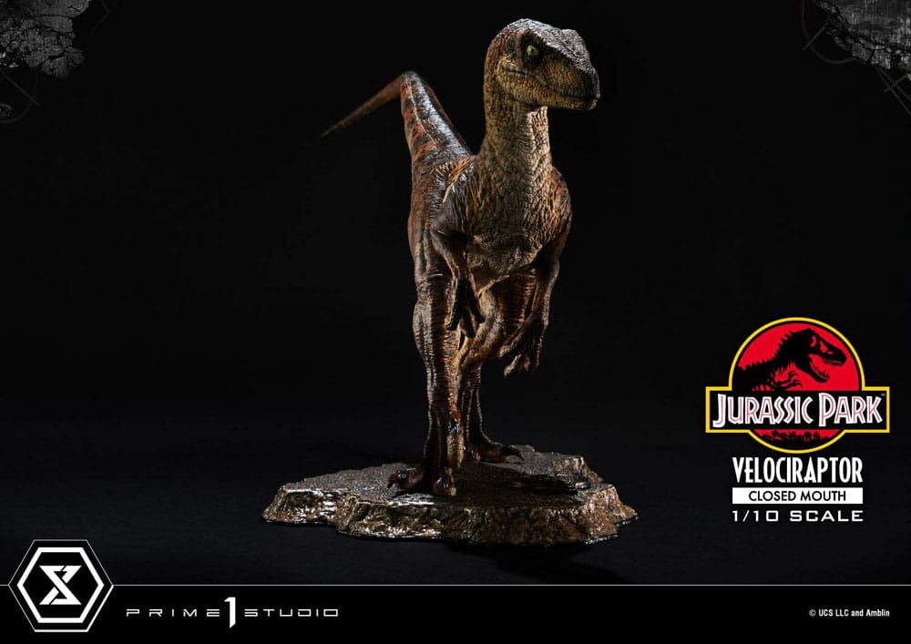 Jurassic Park Prime Collectibles Statue 1/10 Velociraptor Closed Mouth 19 cm - Preorder - ETA: 11.11.2025