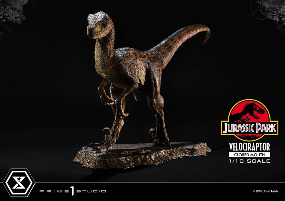 Jurassic Park Prime Collectibles Statue 1/10 Velociraptor Closed Mouth 19 cm - Preorder - ETA: 11.11.2025
