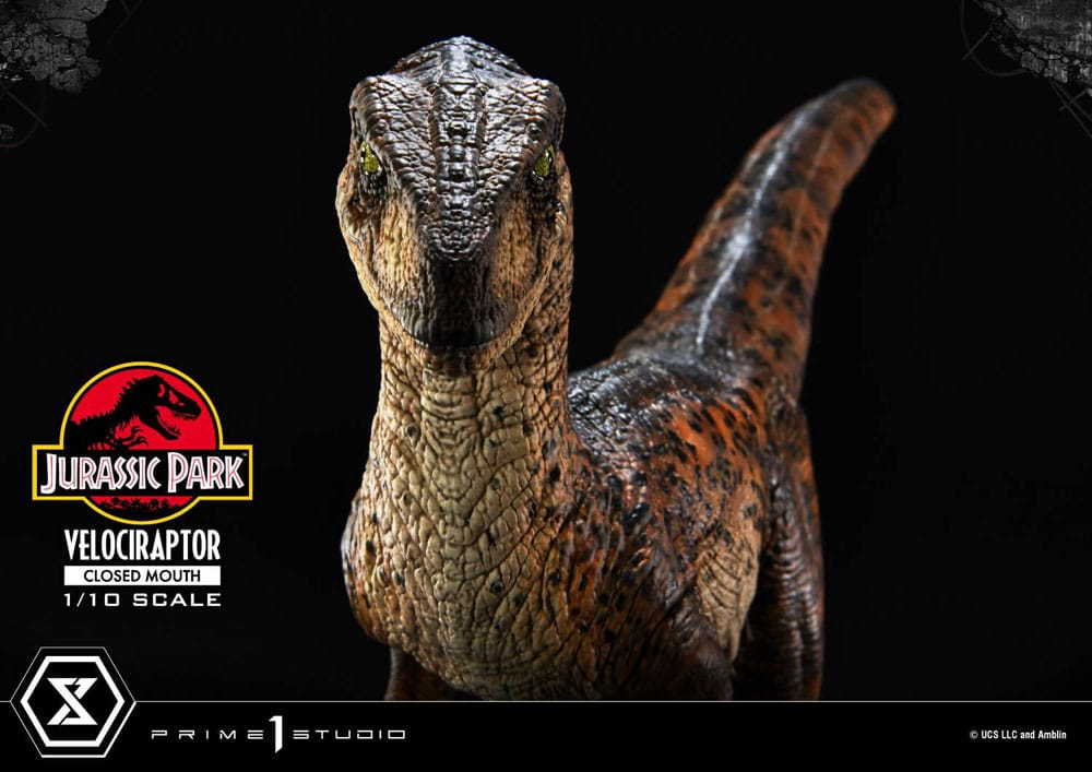 Jurassic Park Prime Collectibles Statue 1/10 Velociraptor Closed Mouth 19 cm - Preorder - ETA: 11.11.2025