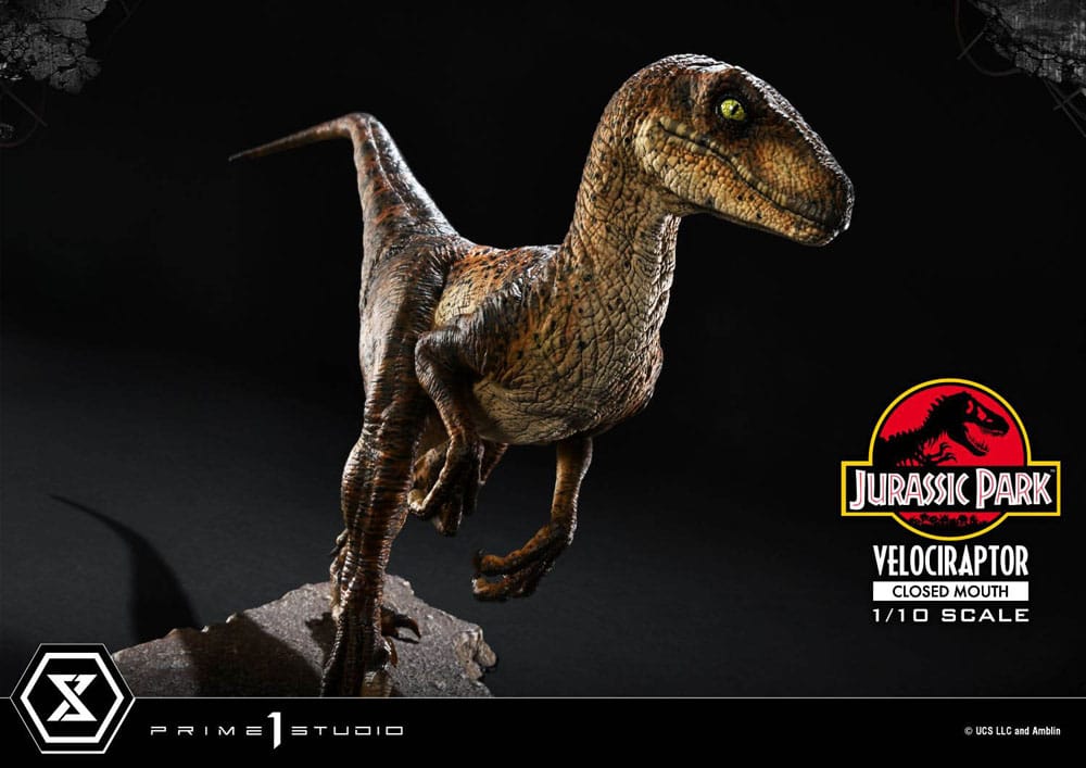 Jurassic Park Prime Collectibles Statue 1/10 Velociraptor Closed Mouth 19 cm - Preorder - ETA: 11.11.2025