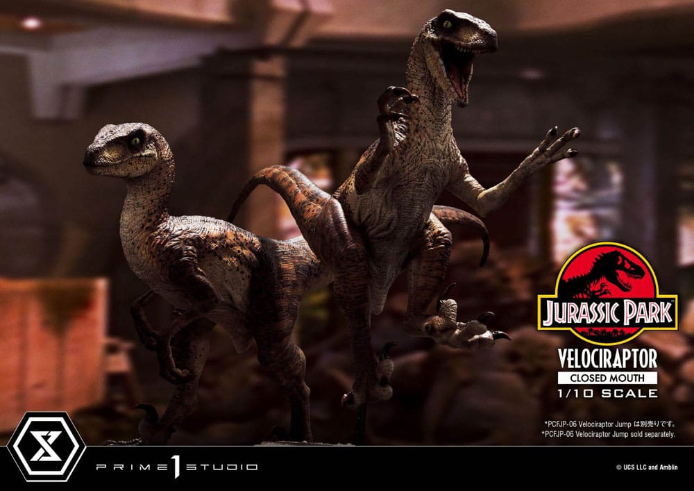 Jurassic Park Prime Collectibles Statue 1/10 Velociraptor Closed Mouth 19 cm - Preorder - ETA: 11.11.2025