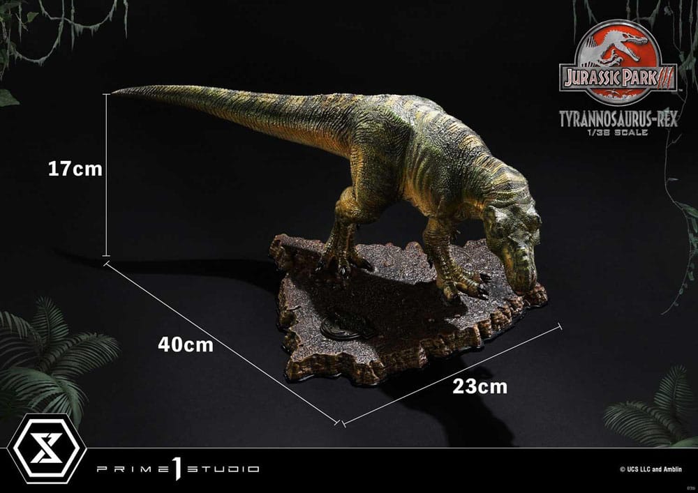 Jurassic Park III Prime Collectibles Statue 1/38 T-Rex 17 cm - Preorder - ETA: 20.01.2026