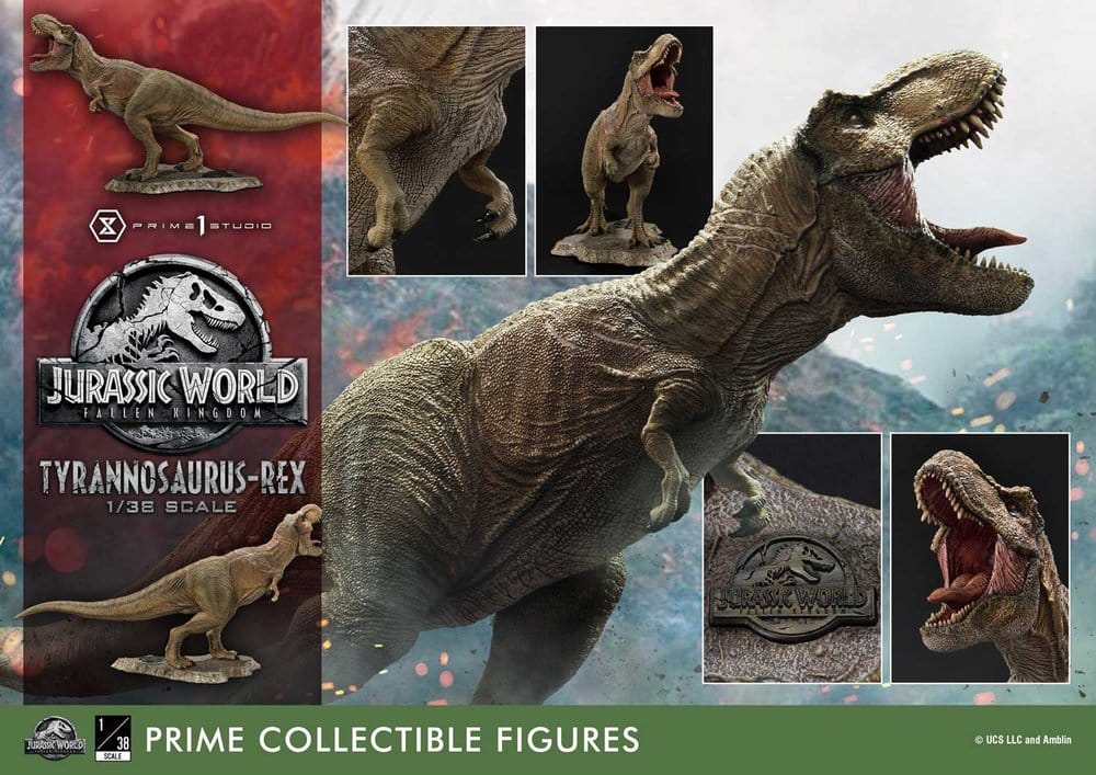 Jurassic World: Das gefallene Königreich (Film) Prime Collectible Figures Statue 1/38 Tyrannosaurus Rex 23 cm - Preorder - ETA: 23.10.2026
