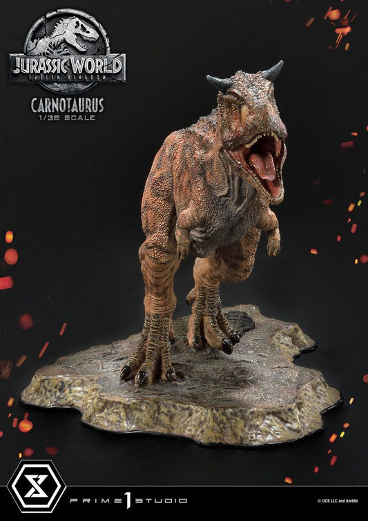Jurassic World: Fallen Kingdom Prime Collectibles PVC Statue 1/38 Carnotaurus 16 cm - Preorder - ETA: 06.12.2025