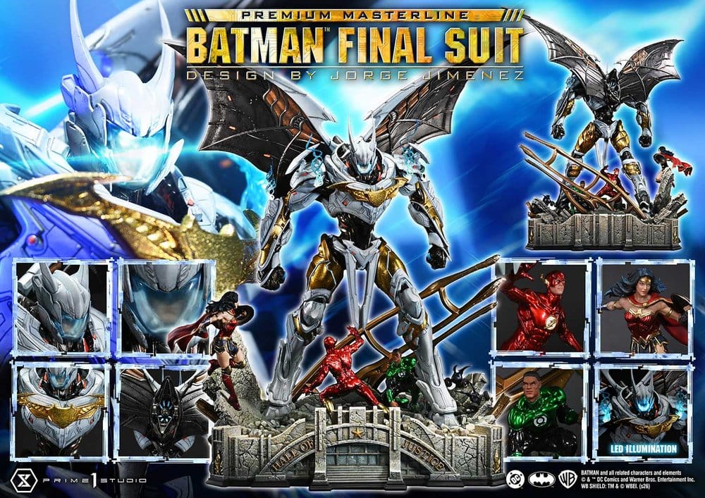 Justice League (Comics) Premium Masterline Statue Batman Final Suit (Design by Jorge Jimenez) 67 cm - Preorder - ETA: 23.06.2028
