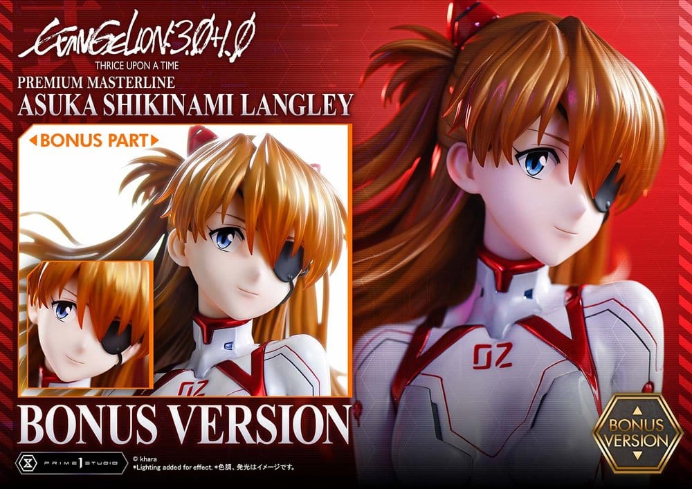Evangelion: 3.0 + 1.0 Thrice Upon A Time Premium Masterline Series Statue 1/4 Asuka Shikinami Langley Bonus Ver. 46 cm  - Preorder - ETA: 25.11.2027