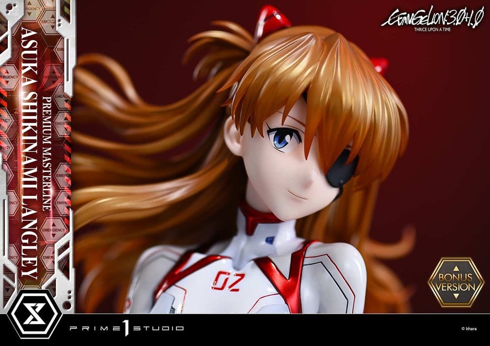 Evangelion: 3.0 + 1.0 Thrice Upon A Time Premium Masterline Series Statue 1/4 Asuka Shikinami Langley Bonus Ver. 46 cm  - Preorder - ETA: 25.11.2027