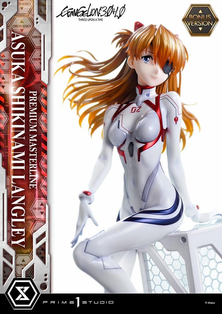Evangelion: 3.0 + 1.0 Thrice Upon A Time Premium Masterline Series Statue 1/4 Asuka Shikinami Langley Bonus Ver. 46 cm  - Preorder - ETA: 25.11.2027