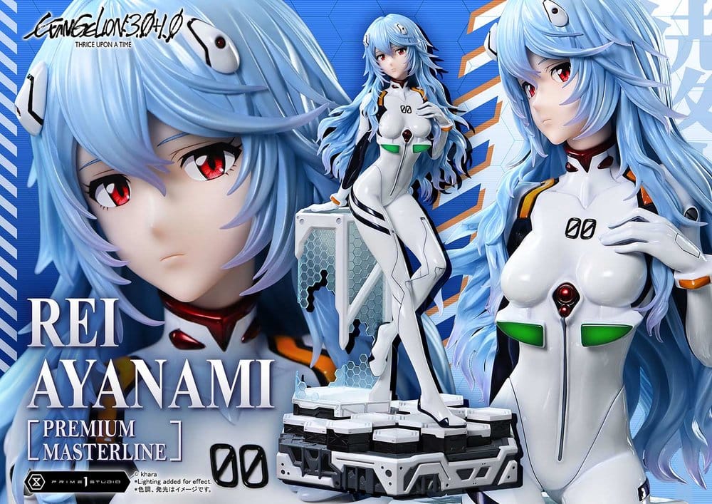 Evangelion: 3.0 + 1.0 Thrice Upon A Time Premium Masterline Series Statue 1/4 Rei Ayanami Bonus Ver. 46 cm  - Preorder - ETA: 27.12.2027