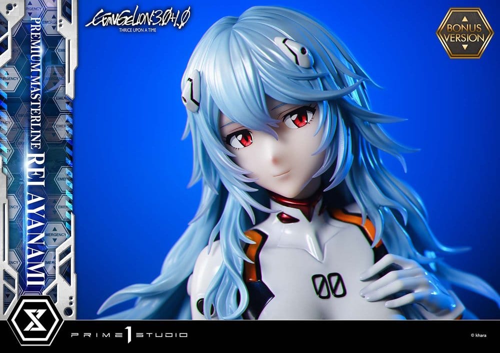 Evangelion: 3.0 + 1.0 Thrice Upon A Time Premium Masterline Series Statue 1/4 Rei Ayanami Bonus Ver. 46 cm  - Preorder - ETA: 27.12.2027