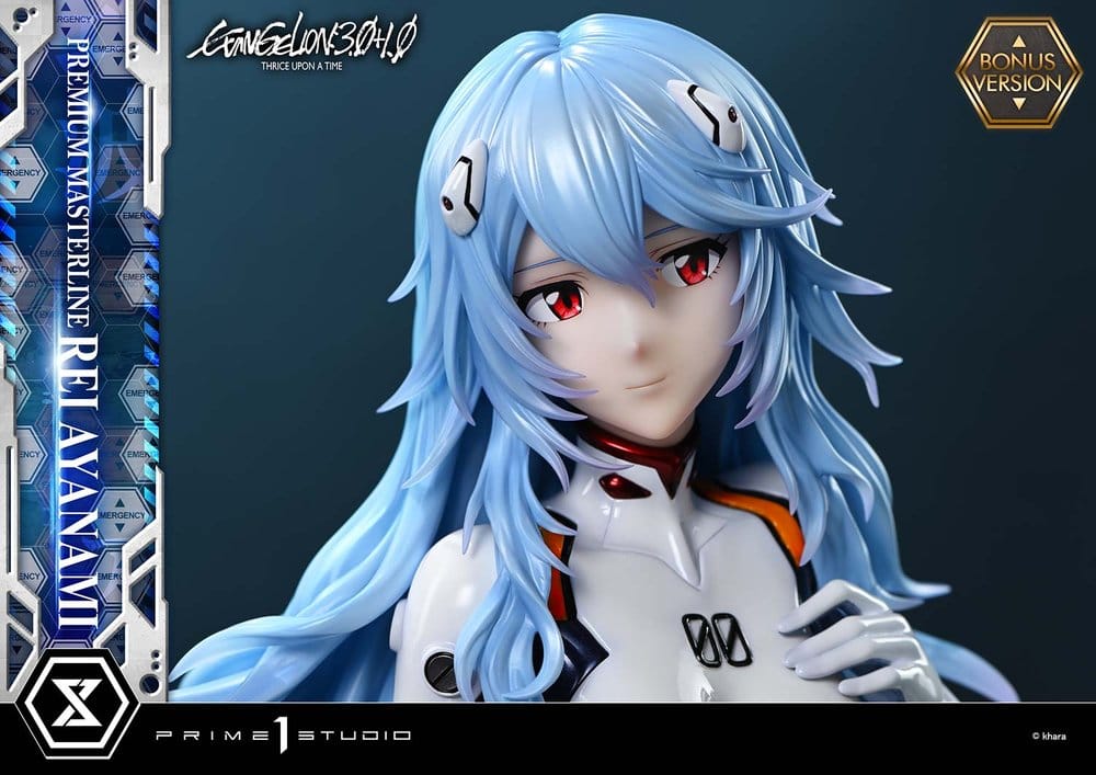 Evangelion: 3.0 + 1.0 Thrice Upon A Time Premium Masterline Series Statue 1/4 Rei Ayanami Bonus Ver. 46 cm  - Preorder - ETA: 27.12.2027
