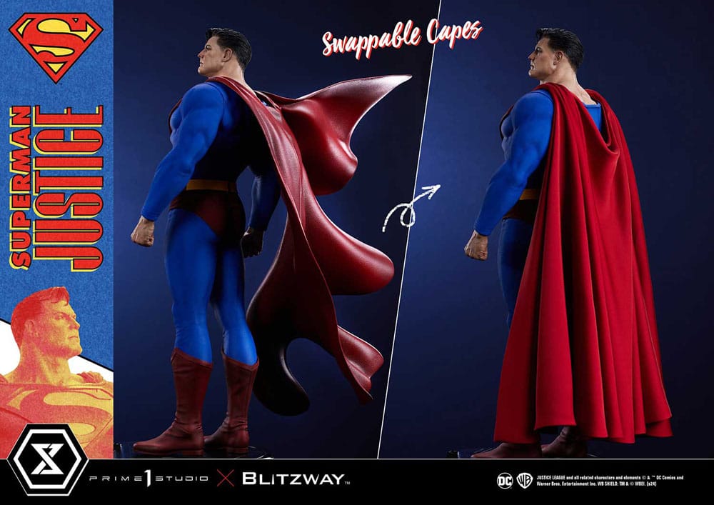 DC Comics Premium Masterline Series Statue 1/4 Superman Justice Comics 57 cm - Preorder - ETA: Ende 07.2026