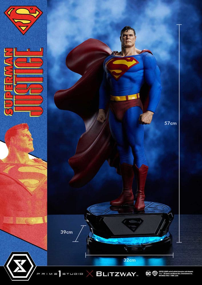 DC Comics Premium Masterline Series Statue 1/4 Superman Justice Comics 57 cm - Preorder - ETA: Ende 07.2026