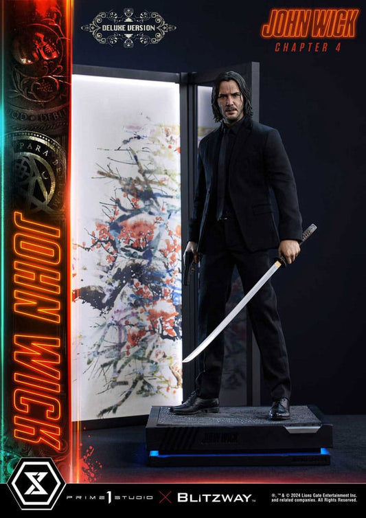 John Wick Chapter 4 Ultimate Premium Masterline Series Statue 1/4 John Wick Deluxe Version 54 cm - Preorder - ETA: 25.12.2025