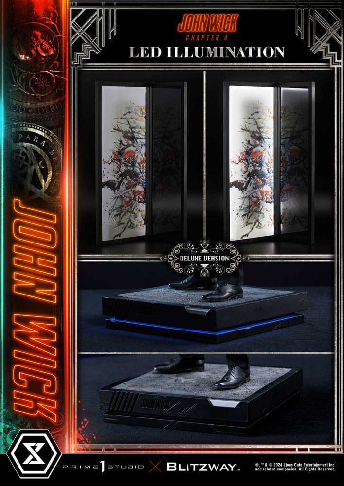 John Wick Chapter 4 Ultimate Premium Masterline Series Statue 1/4 John Wick Deluxe Version 54 cm - Preorder - ETA: 25.12.2025