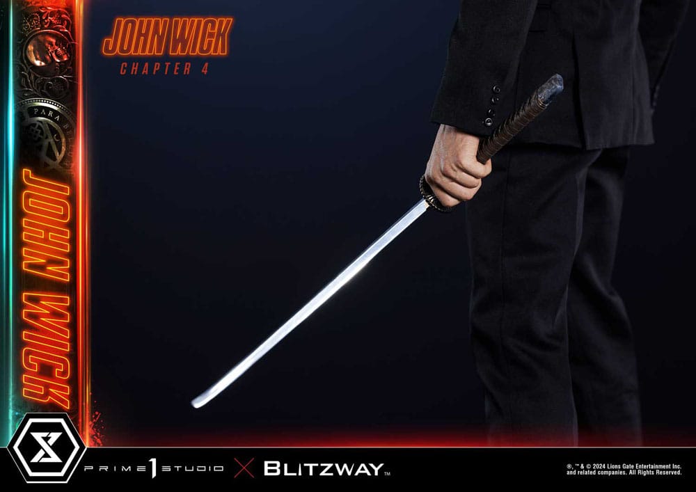 John Wick Chapter 4 Ultimate Premium Masterline Series Statue 1/4 John Wick Deluxe Version 54 cm - Preorder - ETA: 25.12.2025