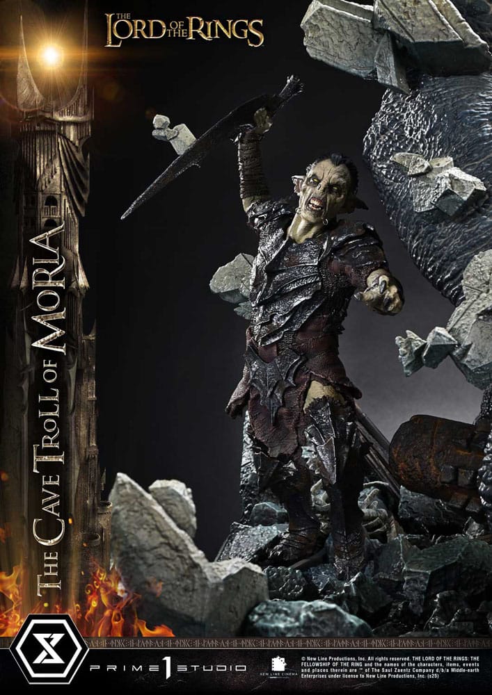 Der Herr der Ring Premium Masterline Series Statue 1/6 Cave Troll of Moria 91 cm   - Preorder - ETA: 26.04.2027