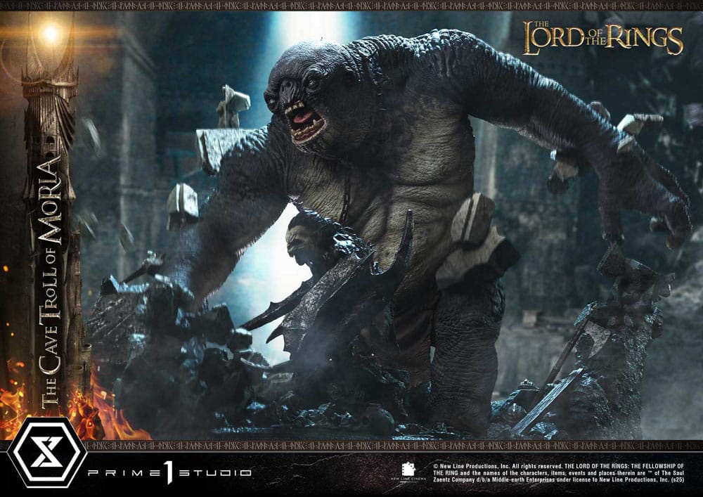 Der Herr der Ring Premium Masterline Series Statue 1/6 Cave Troll of Moria Bonus Version 91 cm   - Preorder - ETA: 26.04.2027