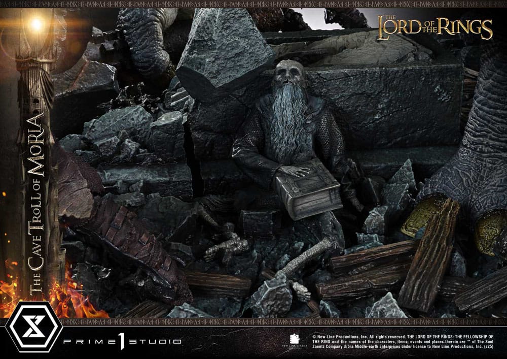 Der Herr der Ring Premium Masterline Series Statue 1/6 Cave Troll of Moria Bonus Version 91 cm   - Preorder - ETA: 26.04.2027