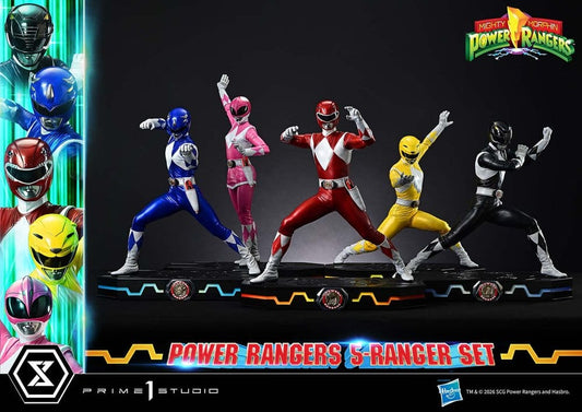 Mighty Morphin Power Rangers Premium Masterline Statuen 5er-Set 1/4 57 cm - Preorder - ETA: 25.04.2028
