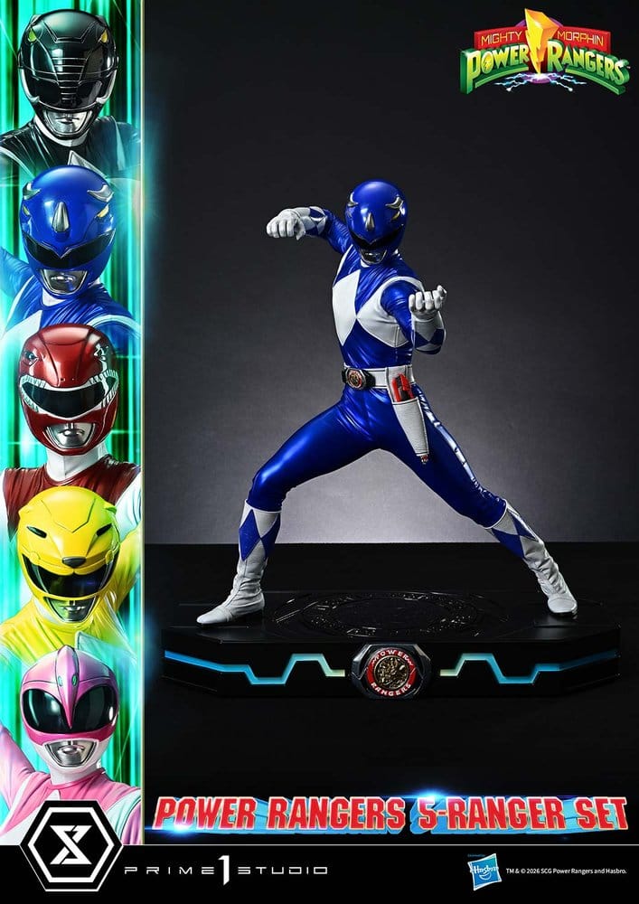 Mighty Morphin Power Rangers Premium Masterline Statuen 5er-Set 1/4 57 cm - Preorder - ETA: 25.04.2028