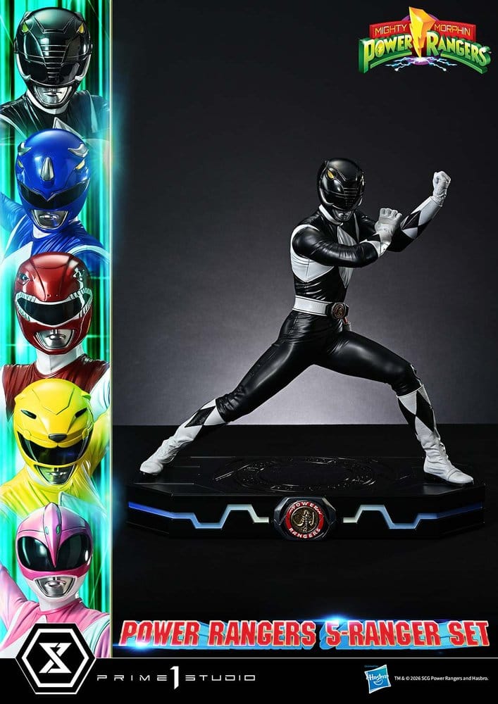 Mighty Morphin Power Rangers Premium Masterline Statuen 5er-Set 1/4 57 cm - Preorder - ETA: 25.04.2028
