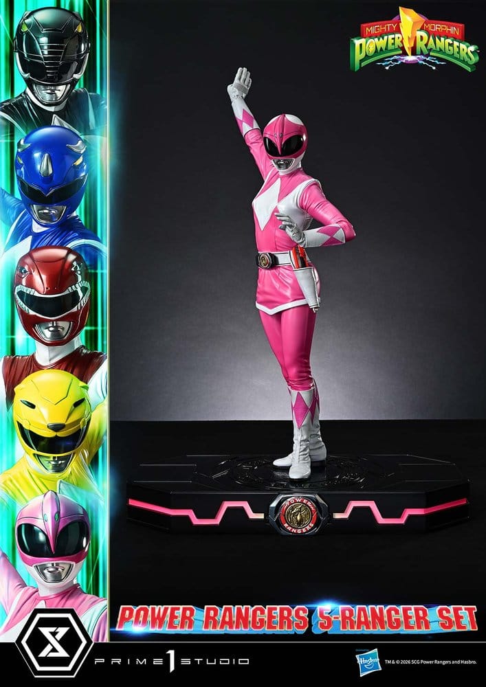 Mighty Morphin Power Rangers Premium Masterline Statuen 5er-Set 1/4 57 cm - Preorder - ETA: 25.04.2028