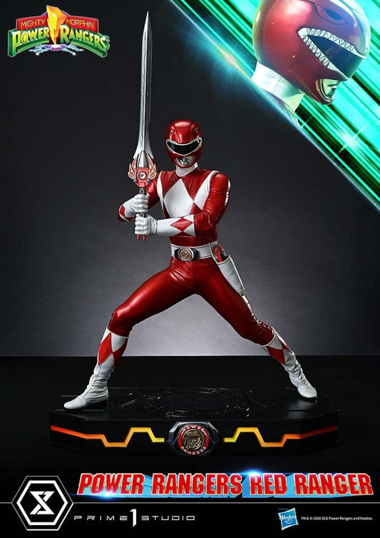 Mighty Morphin Power Rangers Premium Masterline Statue 1/4 Red Ranger 62 cm - Preorder - ETA: 25.04.2028