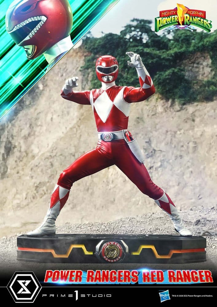 Mighty Morphin Power Rangers Premium Masterline Statue 1/4 Red Ranger 62 cm - Preorder - ETA: 25.04.2028