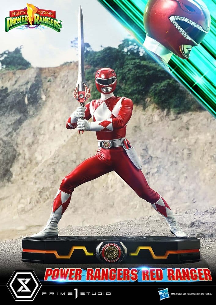 Mighty Morphin Power Rangers Premium Masterline Statue 1/4 Red Ranger 62 cm - Preorder - ETA: 25.04.2028