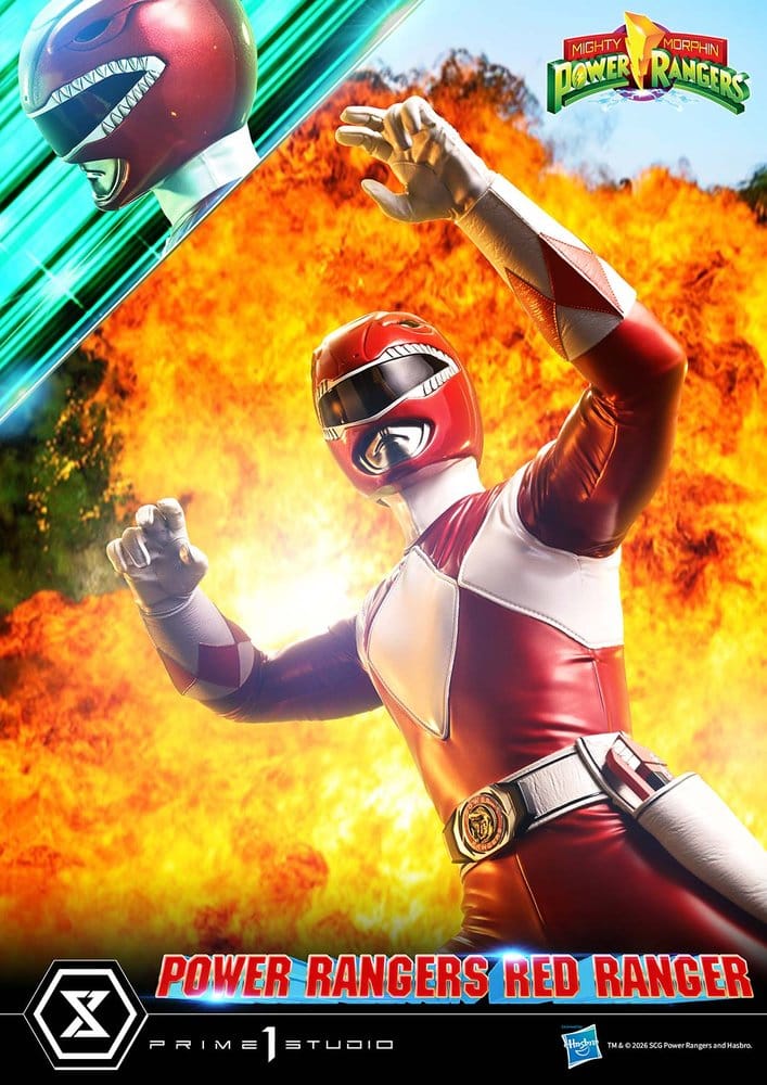 Mighty Morphin Power Rangers Premium Masterline Statue 1/4 Red Ranger 62 cm - Preorder - ETA: 25.04.2028