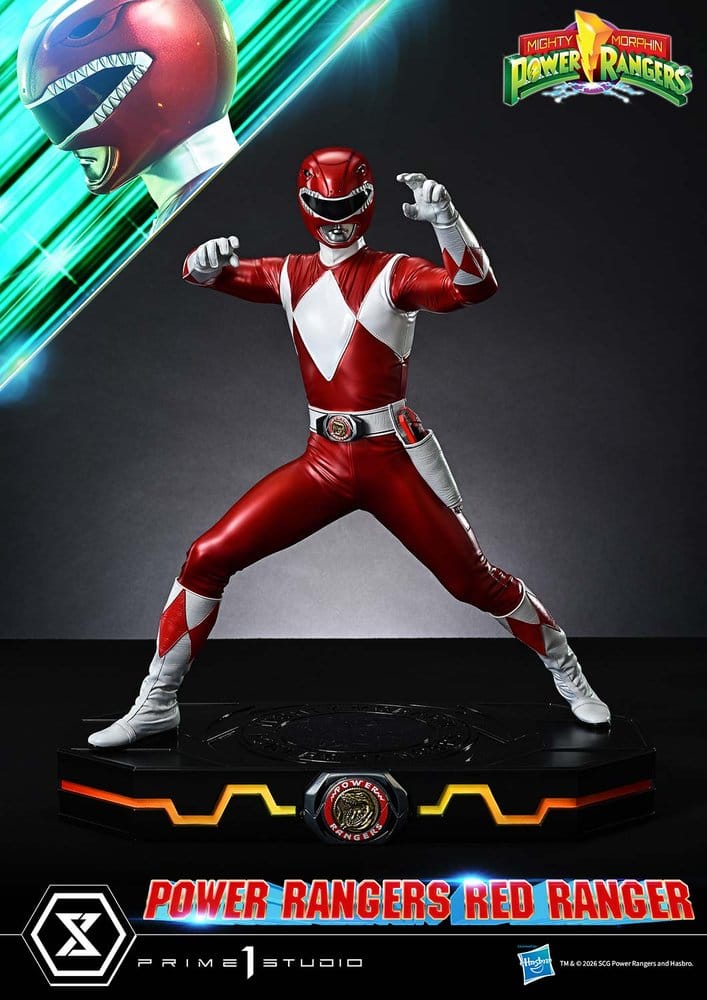 Mighty Morphin Power Rangers Premium Masterline Statue 1/4 Red Ranger 62 cm - Preorder - ETA: 25.04.2028