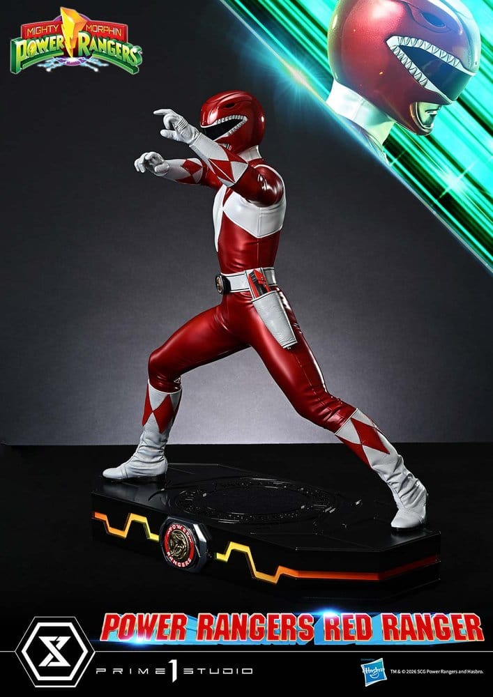 Mighty Morphin Power Rangers Premium Masterline Statue 1/4 Red Ranger 62 cm - Preorder - ETA: 25.04.2028