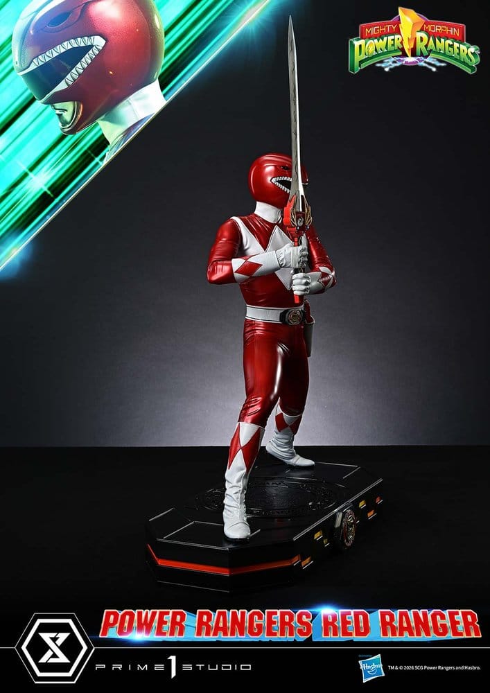 Mighty Morphin Power Rangers Premium Masterline Statue 1/4 Red Ranger 62 cm - Preorder - ETA: 25.04.2028