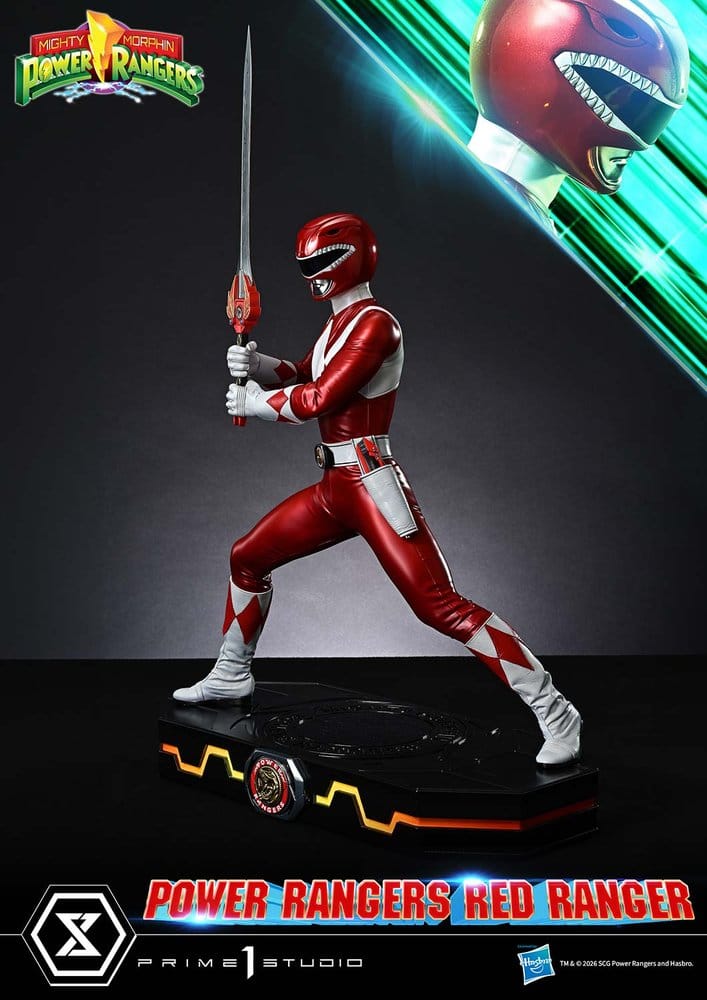 Mighty Morphin Power Rangers Premium Masterline Statue 1/4 Red Ranger 62 cm - Preorder - ETA: 25.04.2028