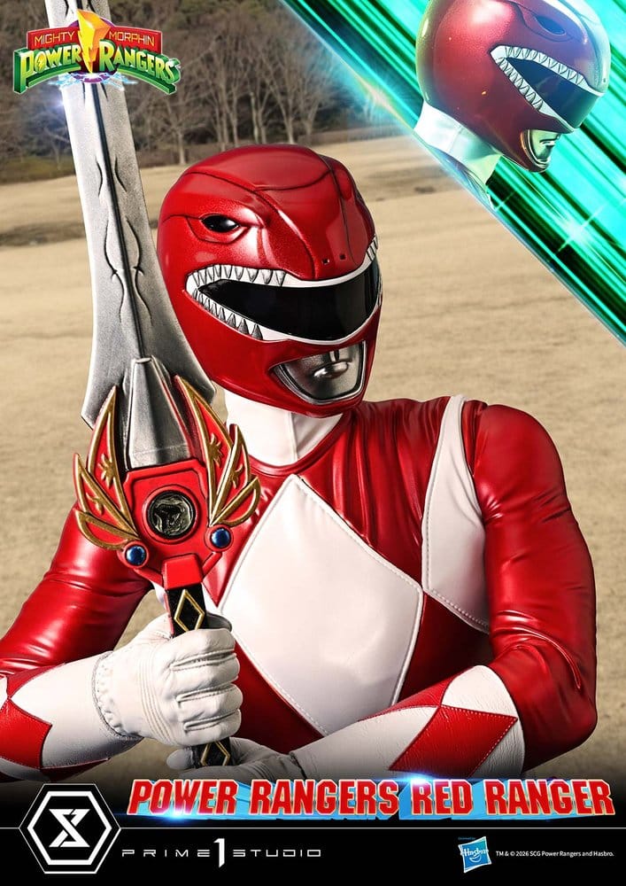 Mighty Morphin Power Rangers Premium Masterline Statue 1/4 Red Ranger 62 cm - Preorder - ETA: 25.04.2028