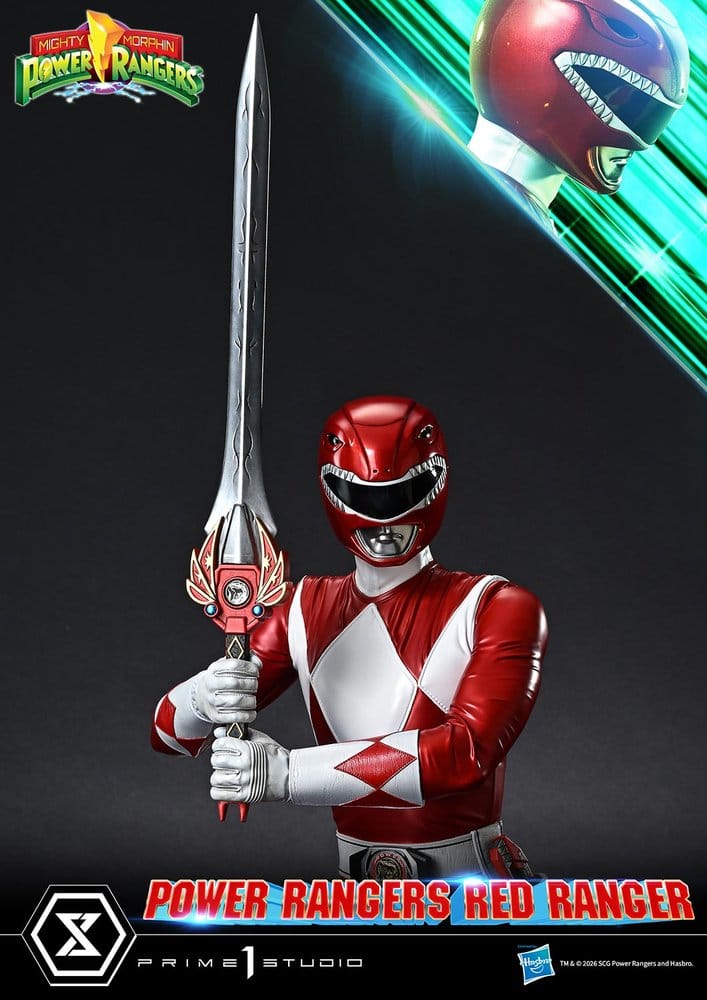 Mighty Morphin Power Rangers Premium Masterline Statue 1/4 Red Ranger 62 cm - Preorder - ETA: 25.04.2028