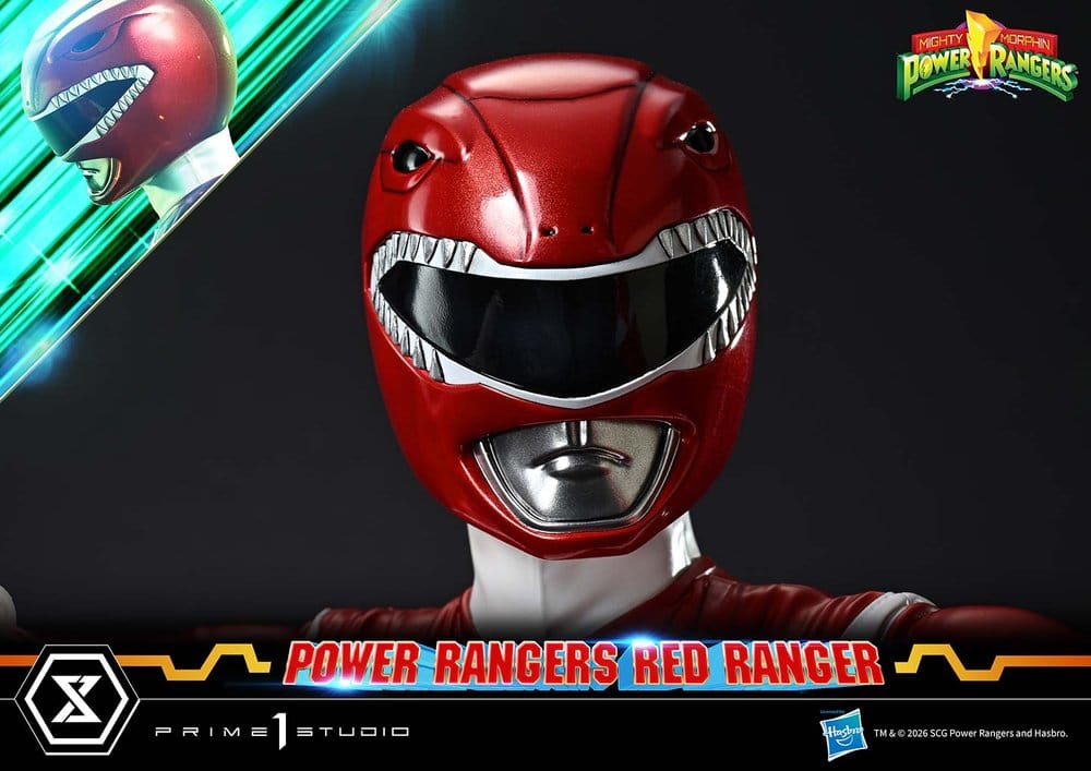 Mighty Morphin Power Rangers Premium Masterline Statue 1/4 Red Ranger 62 cm - Preorder - ETA: 25.04.2028