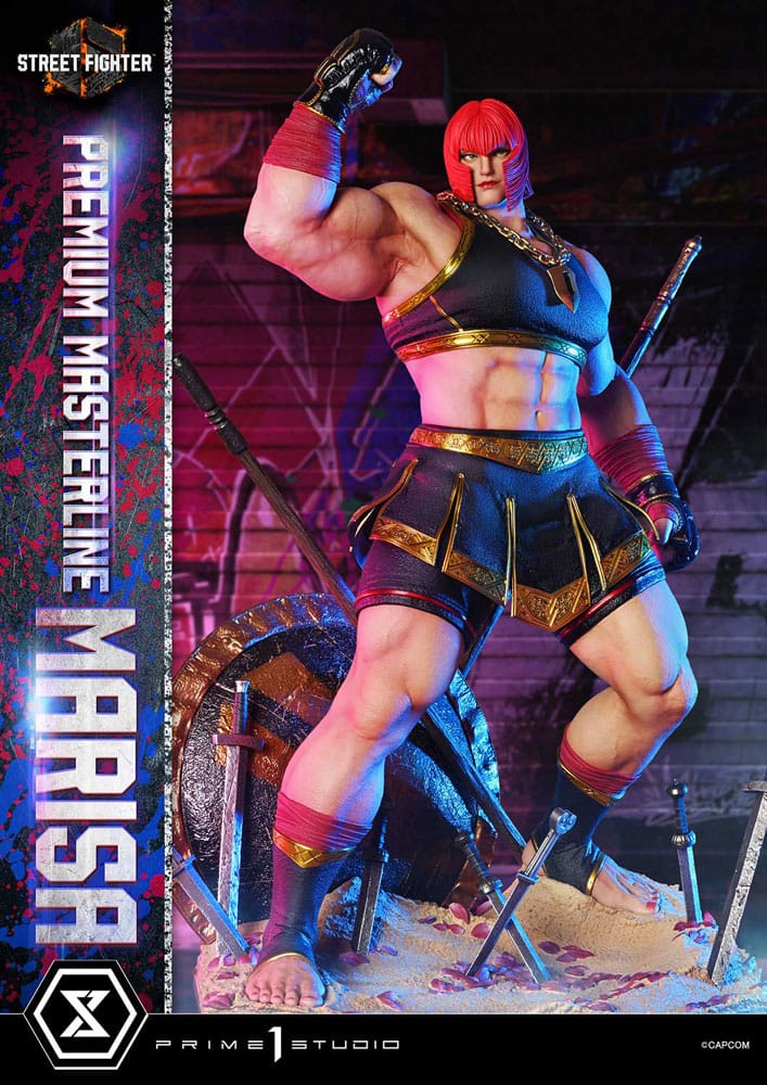 Street Fighter 6 Premium Masterline Series Statue 1/4 Marisa 70 cm           - Versand: 7 Tage nach Bestellung