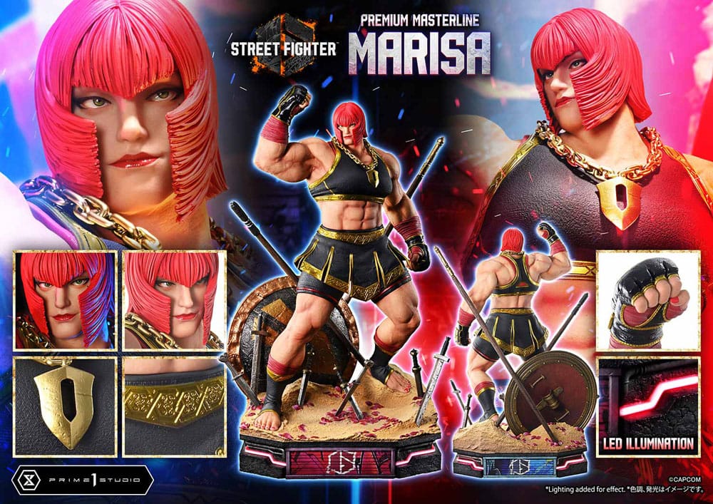 Street Fighter 6 Premium Masterline Series Statue 1/4 Marisa 70 cm           - Versand: 7 Tage nach Bestellung