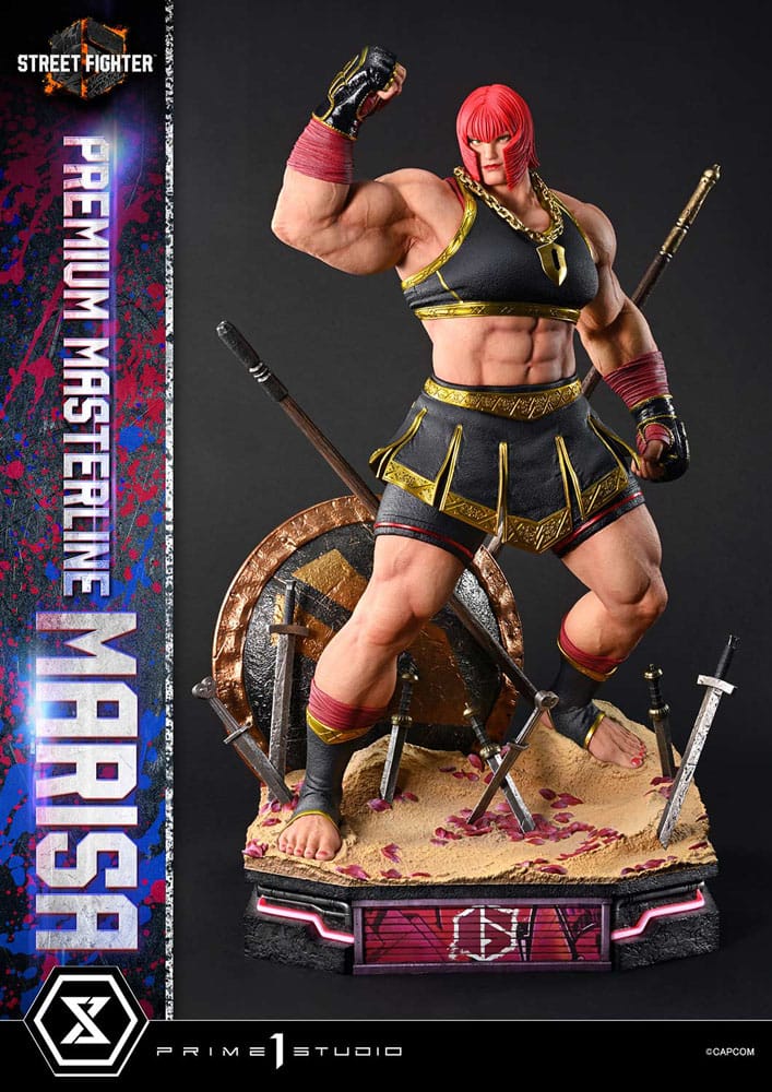 Street Fighter 6 Premium Masterline Series Statue 1/4 Marisa 70 cm           - Versand: 7 Tage nach Bestellung